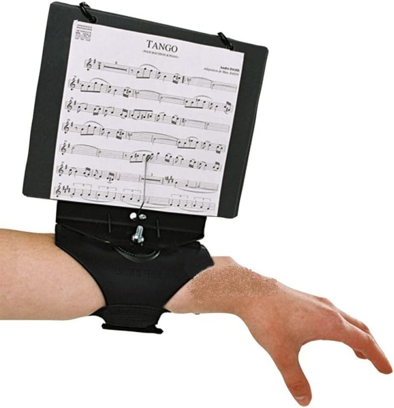 DEG Flutist Friend Marching Lyre - Adjustable Music Holder for Flute and Piccolo - Image 1